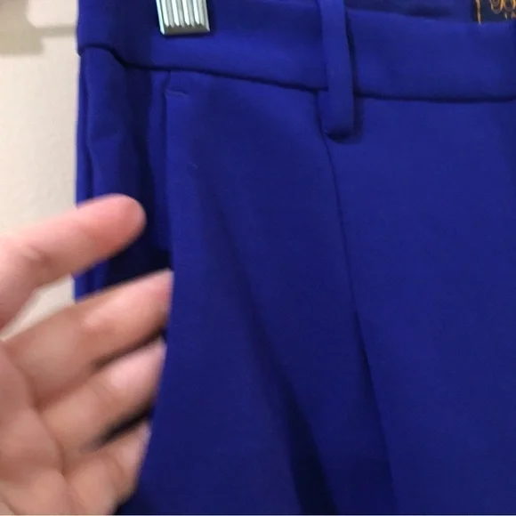 Buckley tailors dress pants hi rise royal blue - Picture 9 of 12